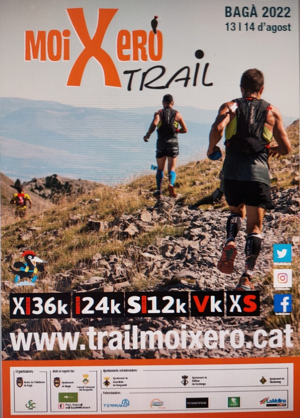 VII - TRAIL DEL MOIXERÓ  13 i 14 agost 2022 - Amics de l'Atletisme Bagà