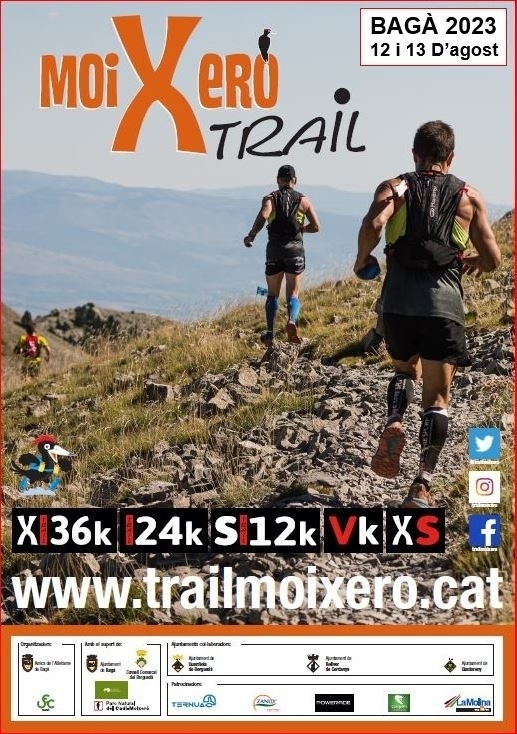 VIII - TRAIL DEL MOIXERÓ  (12 i 13 agost 2023) - Amics de l'Atletisme Bagà