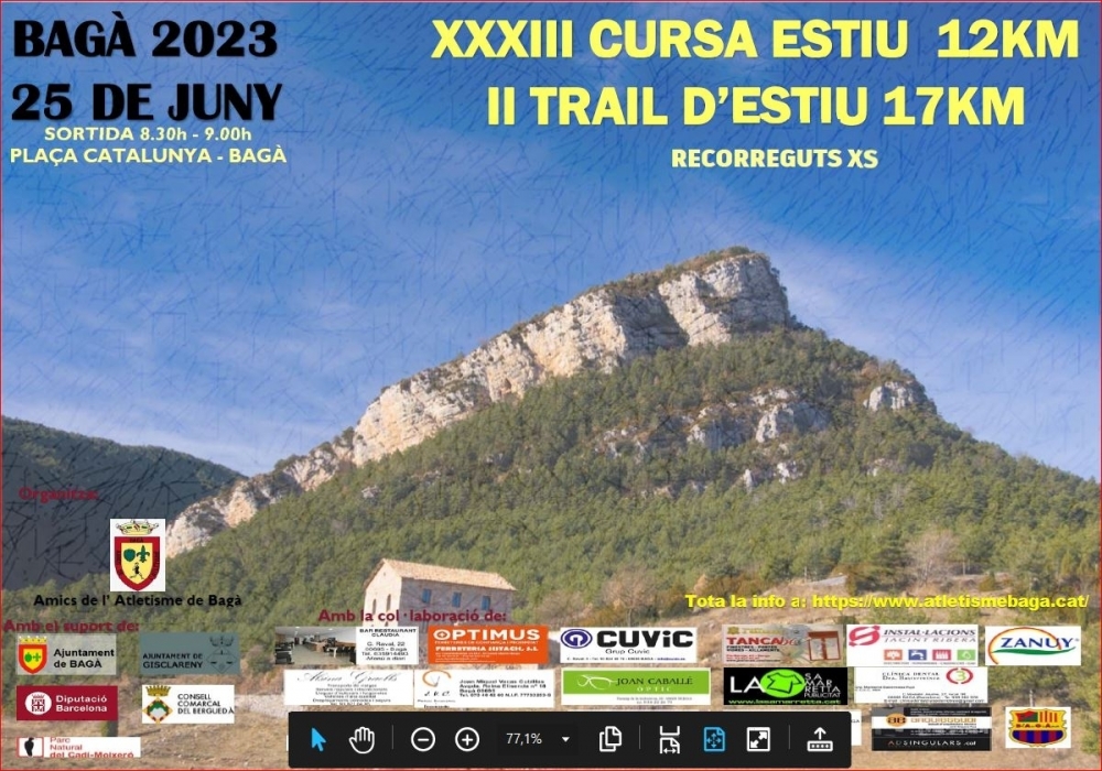 XXXIII - CURSA D'ESTIU (BAGÀ 2023) - Amics de l'Atletisme Bagà