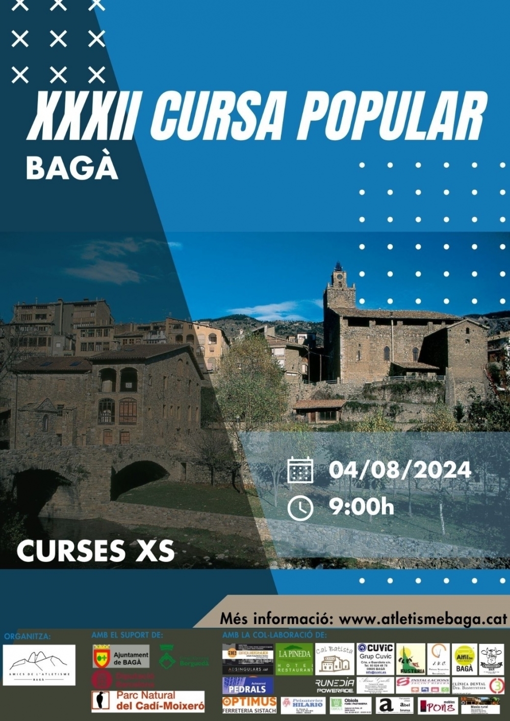 XXXII - CURSA POPULAR (BAGÀ 2024) - Amics de l'Atletisme Bagà