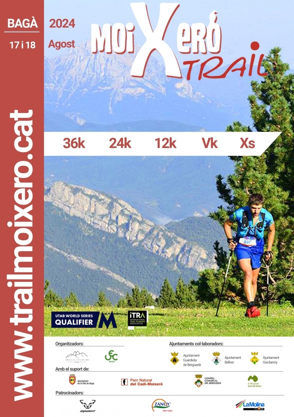IX - TRAIL DEL MOIXERÓ dies 17 i 18 d'agost 2024 - Amics de l'Atletisme Bagà