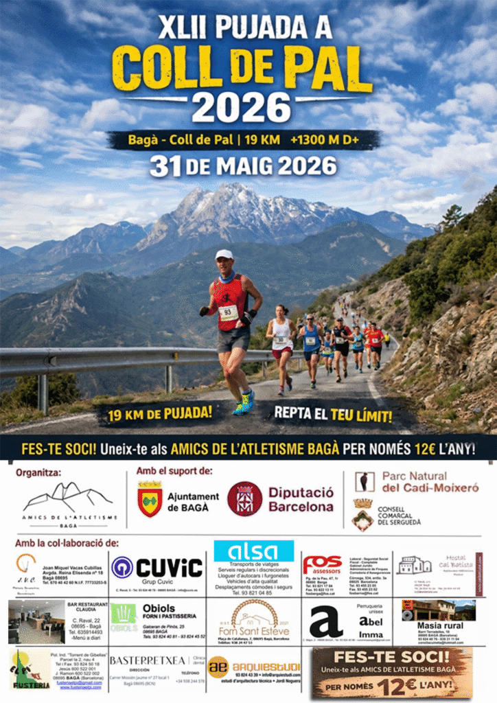 Pujada Coll de Pal - Mítica, asfalt, 19 km amb 1.300 D+